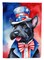 Caroline's Treasures Scottish Terrier Patriotic American Garden Flag